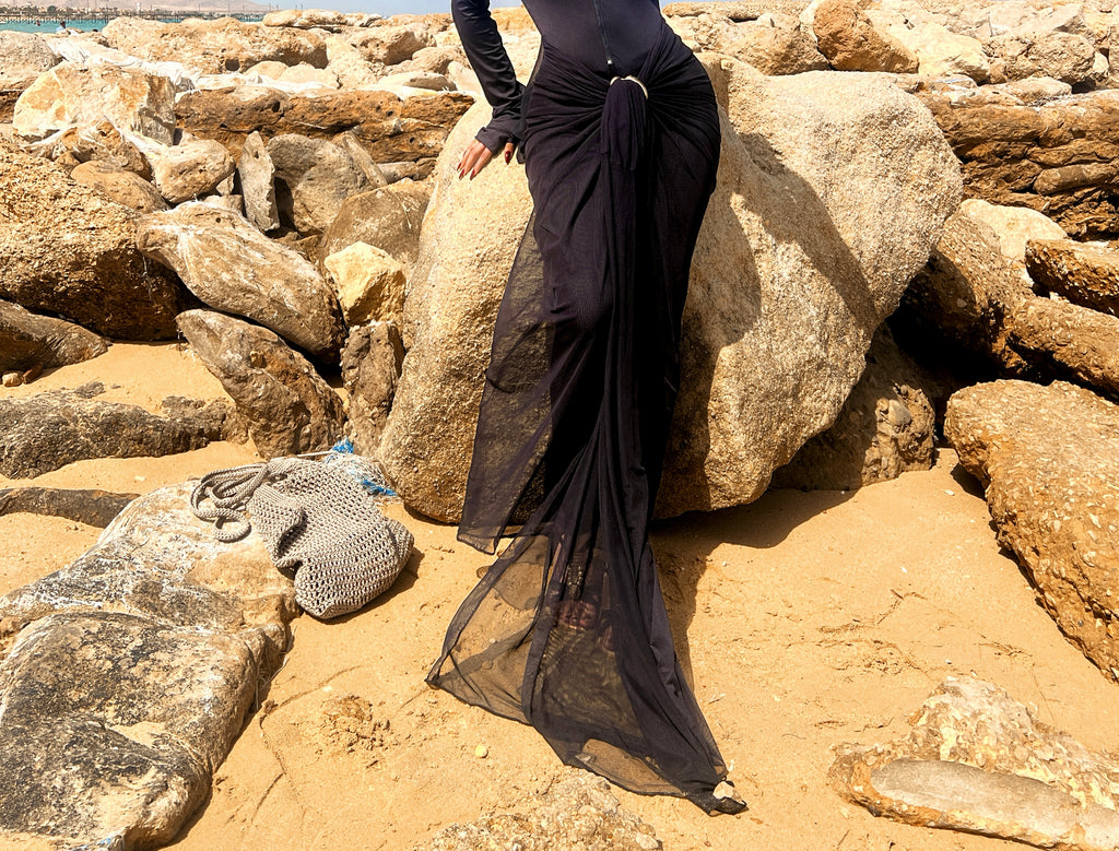 Noir Mermaid Cover Up