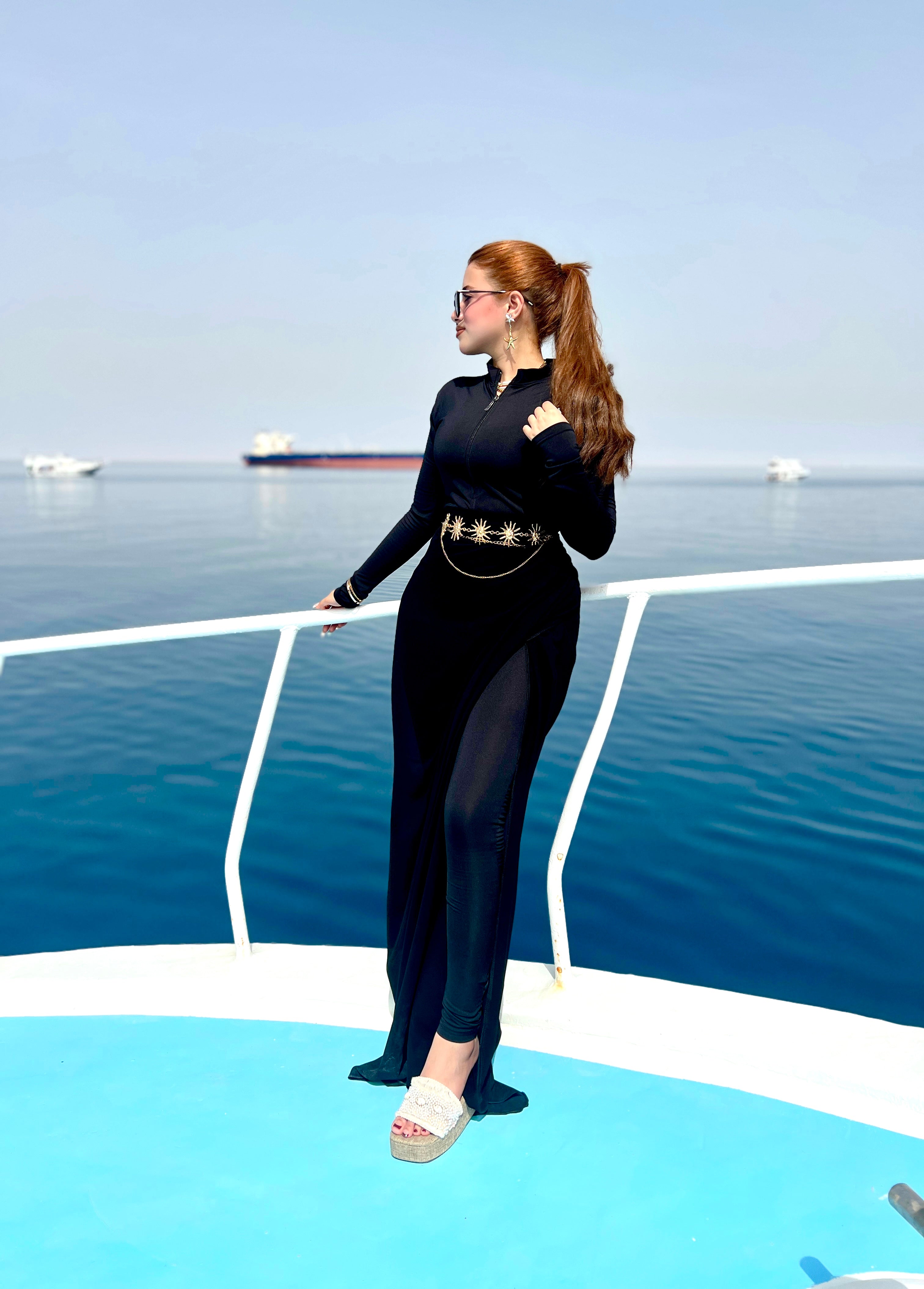 Royal Black Burkini