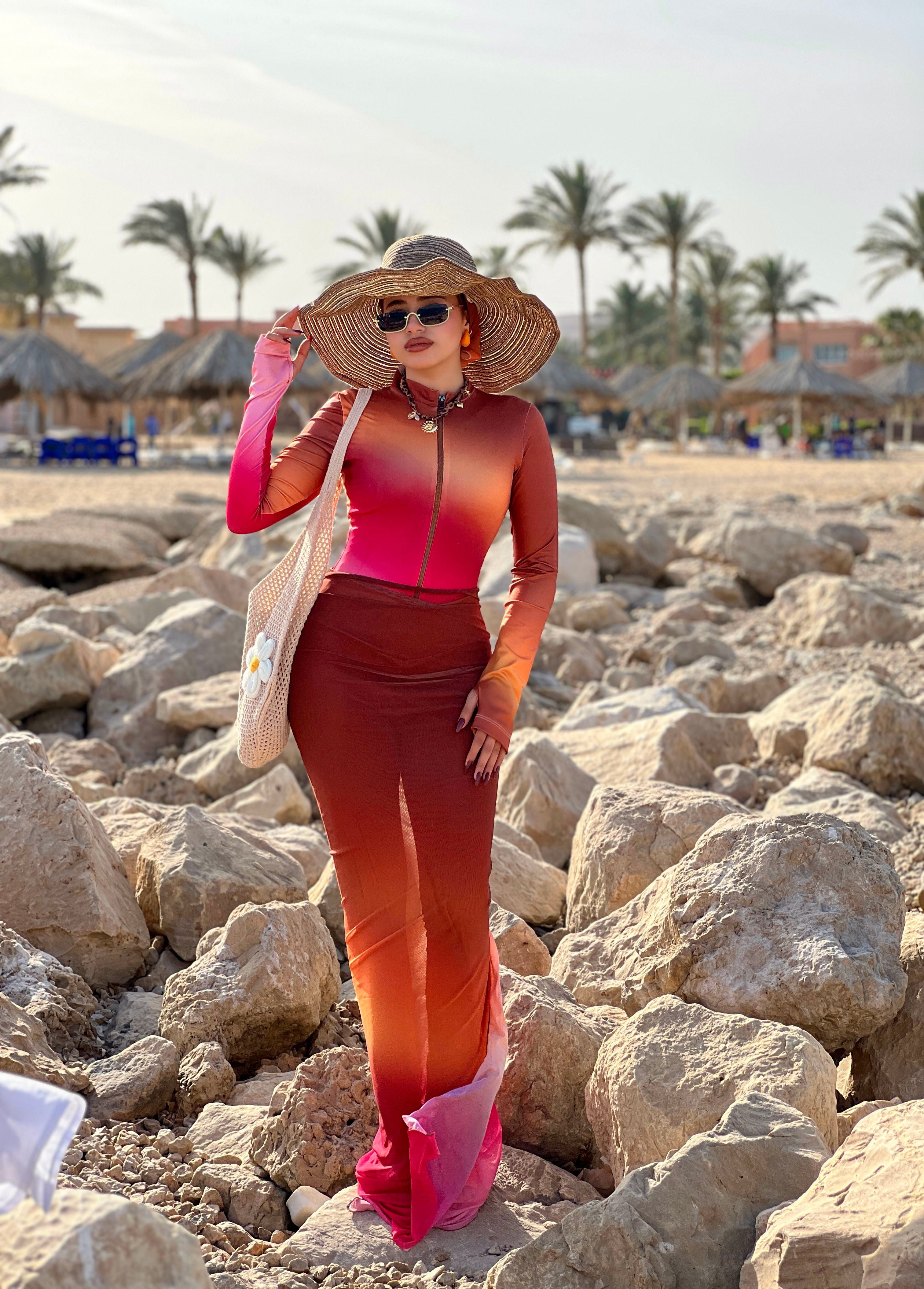 Sunflare Mermaid Burkini