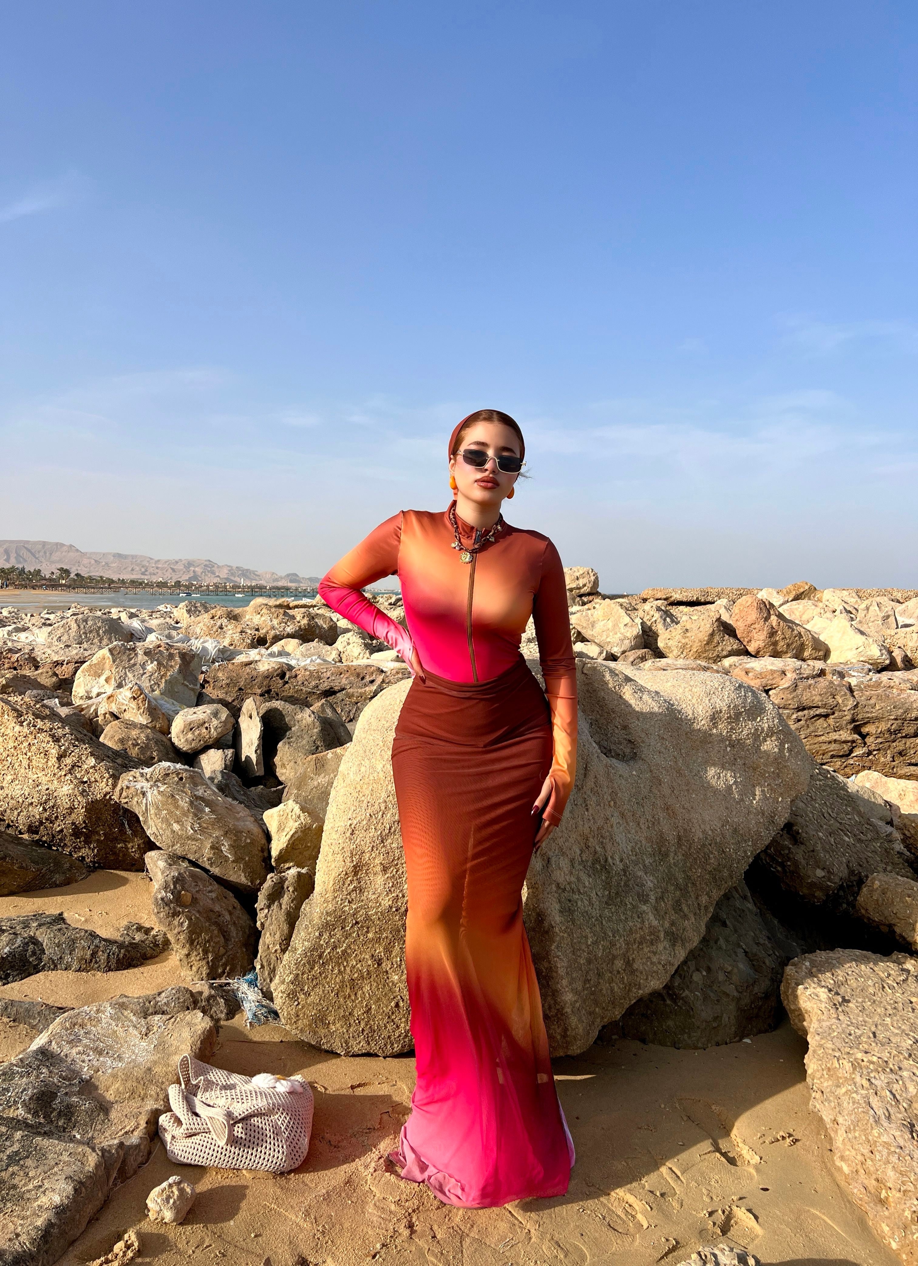 Sunflare Mermaid Burkini
