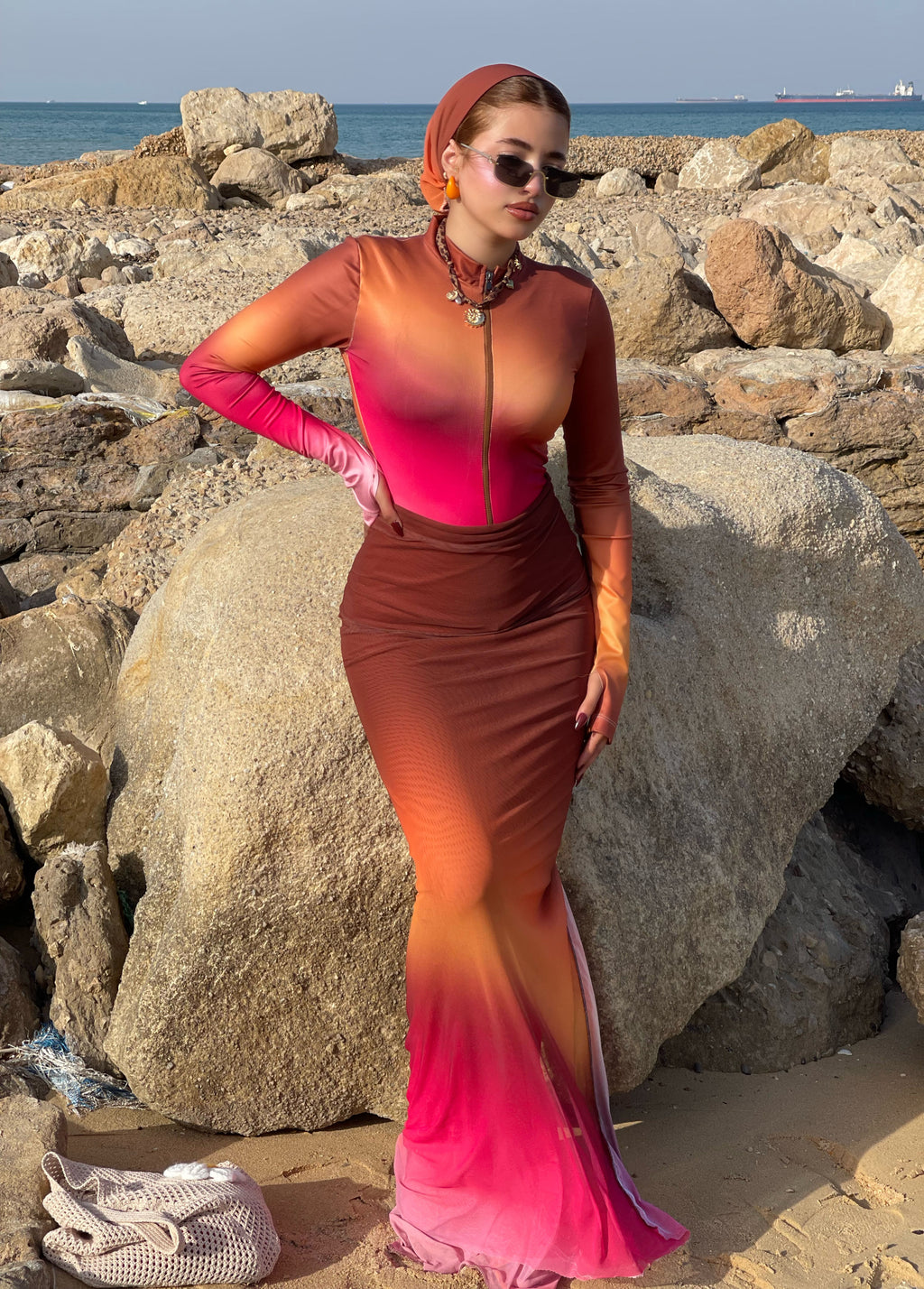 Sunflare Mermaid Burkini