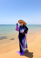 Moonwave Mermaid Burkini with Cardigan