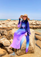 Moonwave Mermaid Burkini with Cardigan