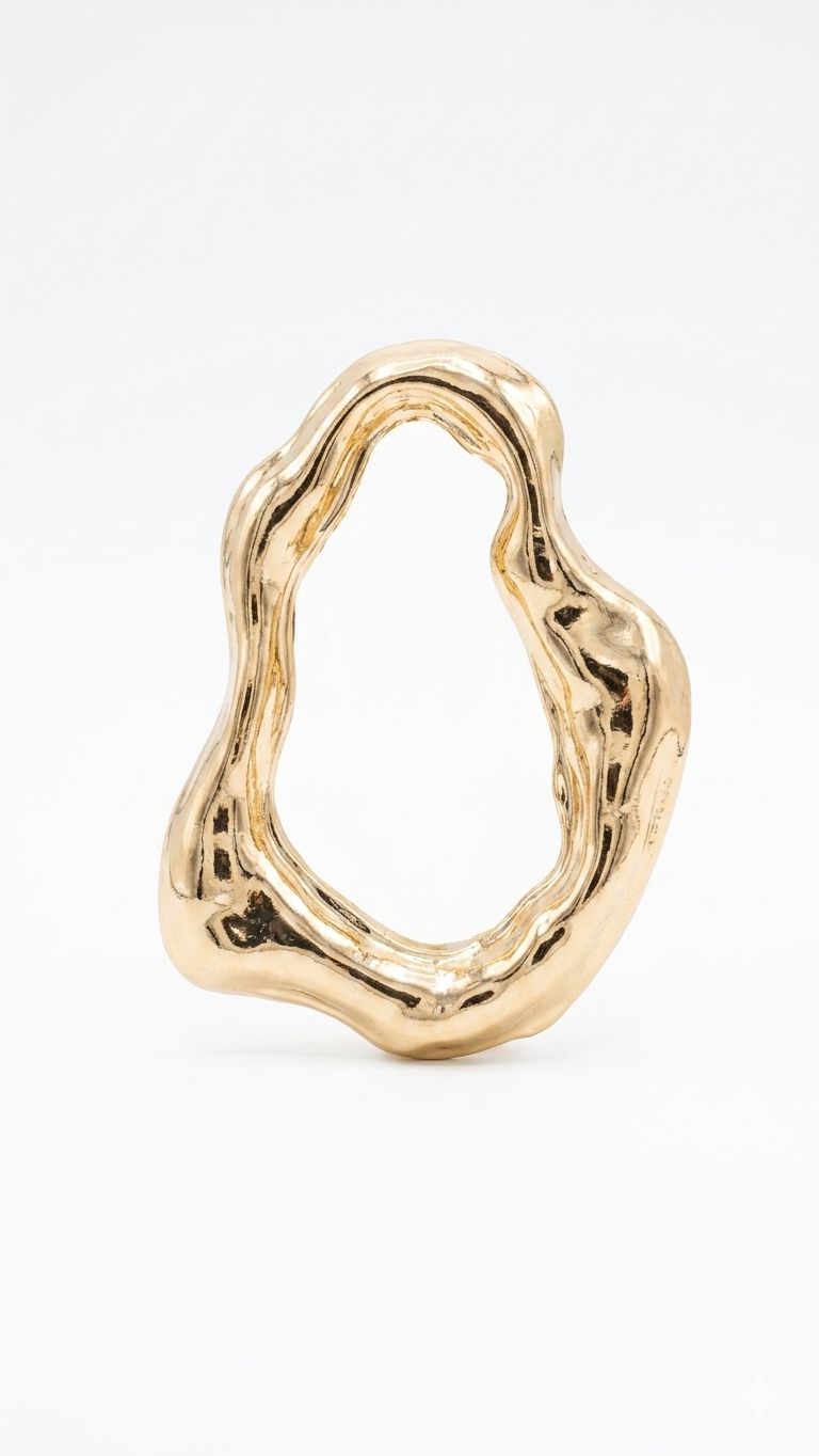 Gold Stainless Steel Accessory